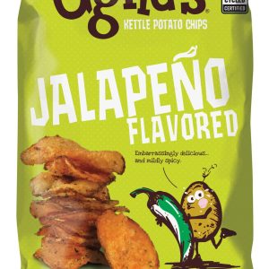 Uglies Snacks Jalapeno Potato Chips, 6 Oz
